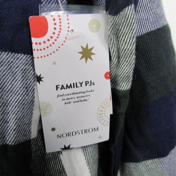 NORDSTROM MEN'S  Family Father Flannel Pajamas Set Multi Sz M - Picture 4 of 7